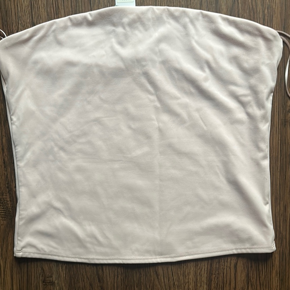 Garage Cream Halter Top